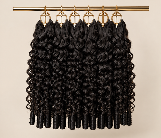 Burmese Curly Feather Crochet